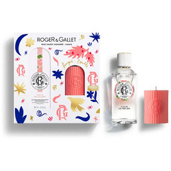 Roger & Gallet Fleur de Figuier Eau Parfumee Bienfaisante 100ml + Candle