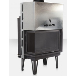 Thermozel Aqua 900 Ενεργειακό Τζάκι Καλοριφέρ Ξύλου Αριστερή Γωνία 29kW T844-L