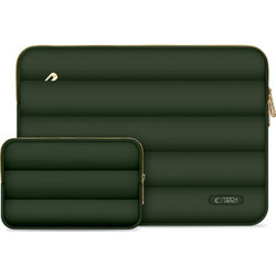 Tech-Protect Puffy Θήκη Laptop 16" Army Green + Accessory Bag