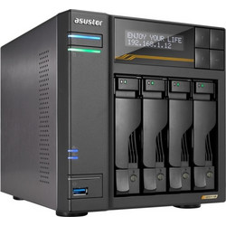 Asustor Lockerstor 4 Gen3 NAS Tower με 4 Θέση για M.2 και 4 Θύρες Ethernet