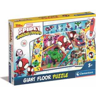 Clementoni Giant Floor Marvel Spidey & his Amazing Friends 24pcs