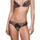 Lida Γυναικείο Sexy String με Δαντέλα Καφέ 3393