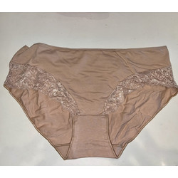 Cotonella Βαμβακερά Γυναικεία Slip με Δαντέλα Μπεζ 2Pack GD1730001-D0010
