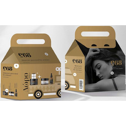 E68 "Hydra Drench" 24h Moisturizing Face Cream 50ml + "The Pure Glow" Concentrated Anti Aging Serum 30ml + "Overnight Rest" Anti Aging Night Face Cream 60ml