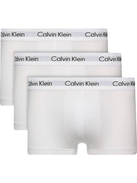 Calvin Klein Ανδρικά Μποξεράκια Σετ 3Pack Λευκά 0000U2664G-100