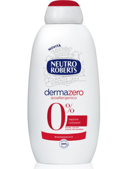 Neutro Roberts DermaZero Αφρόλουτρο σε Gel για Ευαίσθητο Δέρμα 600ml