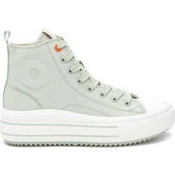 Refresh Γυναικεία Sneakers Flatforms Μποτάκια Πράσινο Mint 172722
