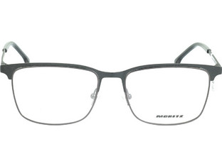Moritz MZ21491 MJ05 Ανδρικός Σκελετός Γυαλιών Οράσεως Μεταλλικός Μαύρος Κόκκινος