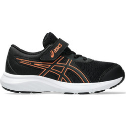 ASICS Gel-Contend 9 Παιδικά Αθλητικά Παπούτσια για Τρέξιμο Μαύρα Πορτοκαλί 1014A338-005