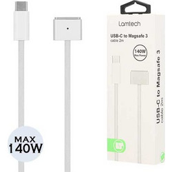 Lamtech MagSafe 3 USB-C Φορτιστής Laptop 140W για Apple χωρίς Καλώδιο Τροφοδοσίας