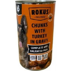 Rokus Chunks with Turkey in Gravy 410gr