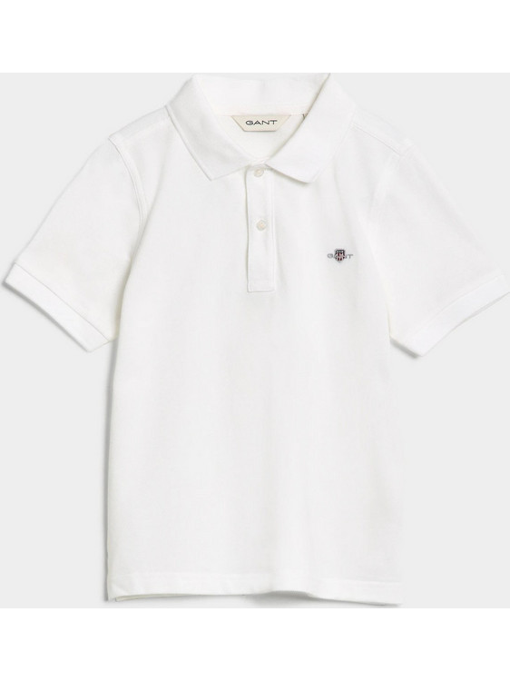 Gant Παιδικό Polo Κοντομάνικο Λευκό 802546-110