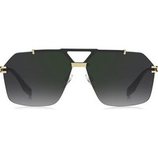 Marc Jacobs MARC837S-RHLNU Ανδρικά Γυαλιά Ηλίου Aviator Μεταλλικά Χρυσά με Μαύρο Φακό