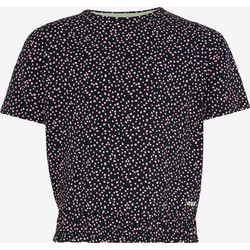 Mexx Παιδικό T-Shirt Κοντομάνικο Μαύρο Φούξια MF007802641G