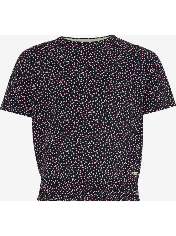 Mexx Παιδικό T-Shirt Κοντομάνικο Μαύρο Φούξια MF007802641G