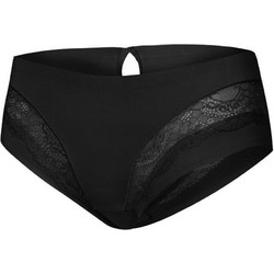 Julimex Kiss Γυναικείο Slip με Δαντέλα Μαύρο 230117027-022