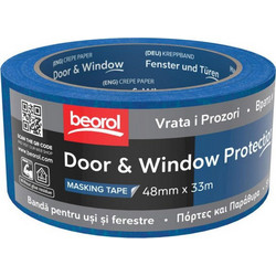 Beorol Χαρτοταινία Μπλε U.V. 48mm x 33m 1τμχ DK4833