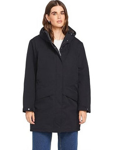 Volcom Γυναικείο Μπουφάν Χειμωνιάτικο Softshell Μακρύ Μαύρο B1732400-BLK