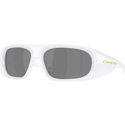 Oakley OO9491-02 Ανδρικά Γυαλιά Ηλίου Ορθογώνια Κοκάλινα Λευκά με Μαύρο Φακό
