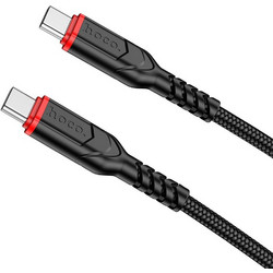 Hoco X59 Braided USB-C to USB-C 60W 1m Black 6931474794147