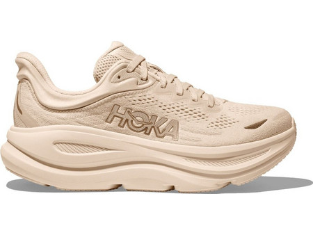 Hoka Bondi 9 Γυναικεία Αθλητικά Παπούτσια για Τρέξιμο Μπεζ 1162012-VCH