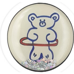 Sonique Pop Socket Liquid Cartoon Beige Bear