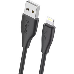 Celebrat CB-31 USB-A to Lightning Cable 15W 1m Black 6925146983014