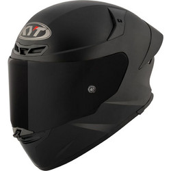 KYT TT-Revo Plain Matt Black Κράνος Μηχανής Full Face 1500gr