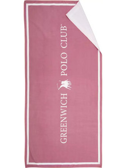 Greenwich Polo Club 4029 Πετσέτα Θαλάσσης Microfiber Ροζ 80x170cm