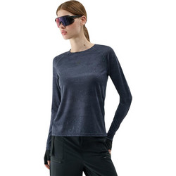 4F Γυναικείο Αθλητικό T-Shirt Ανθρακί 4FWSS25TFLOF344-20A