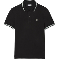 Lacoste Ανδρική Μπλούζα Polo Κοντομάνικη Μαύρη 3PH9875-031