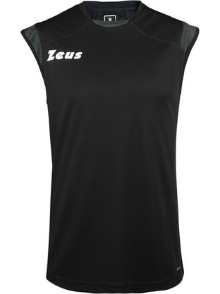 Zeus Canotta Monolith Ανδρικό Αθλητικό T-Shirt Μαύρο