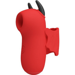 Pretty Love Mini Fun Toys Magic Devil Κλειτοριδικός Δονητής Κόκκινος