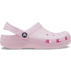 Crocs Classic Clog Παιδικά Παπούτσια Θαλάσσης για Κορίτσι Ανατομικά Ροζ 206990-6ZW