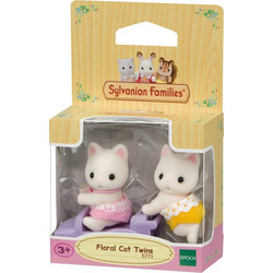 Sylvanian Families Floral Cat Twins