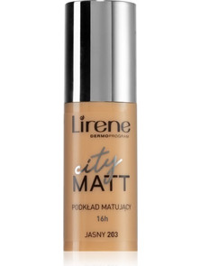 Lirene City Matt 203 Light Liquid Make Up 30ml
