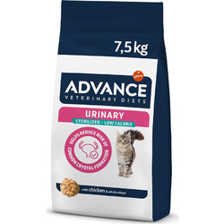 Affinity Advance Veterinary Diets Urinary Sterilised Low Calorie with Chicken 7.5kg