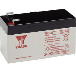 Yuasa Μπαταρία VRLA-AGM 12V 1.2Ah