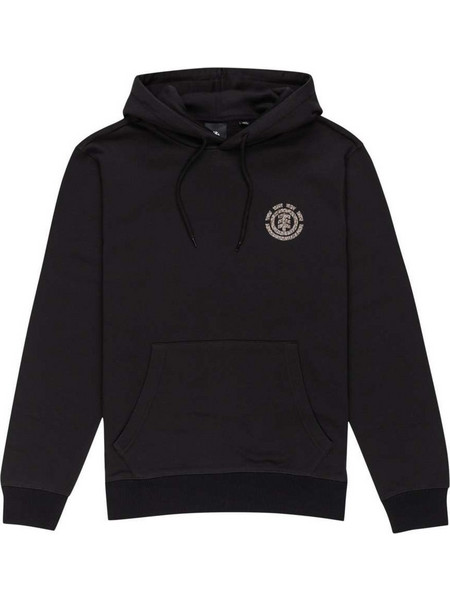Element Ανδρικό Φούτερ Fleece με Κουκούλα & Τσέπες Μαύρο ELYSF00261-FBK