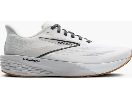 Brooks Launch 11 Ανδρικά Αθλητικά Παπούτσια για Τρέξιμο Λευκά 1104501D