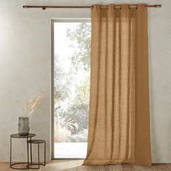 La Redoute Κουρτίνα Παραθύρου με Τρουκς 140x320 Romane 350168728 Μπρονζέ