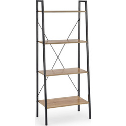 PoliHome Kraven Βιβλιοθήκη Τοίχου 60x32x148cm 162476569