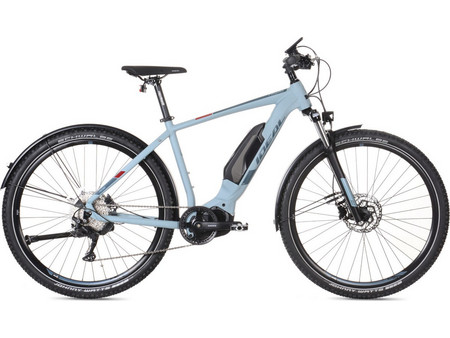 Ideal Prisma E610-632 Suv GTS Ηλεκτρικό Ποδήλατο Trekking 29" με 10 Ταχύτητες και Δισκόφρενα Satin Γκρι