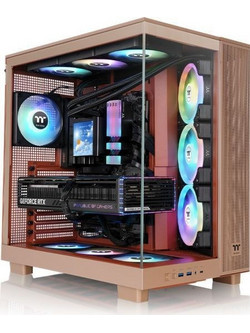 Thermaltake View 380 XL TG Gravel Sand Gaming Midi Tower Κουτί Υπολογιστή RGB με Πλαϊνό Παράθυρο