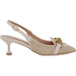 Exe Γόβες Slingback με Λεπτό Ψηλό Τακούνι Εκρού U485L381423E