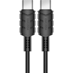 Kakusiga KSC-710 USB-C to USB-C 60W 1.2m Black KSC-710-CC-BK