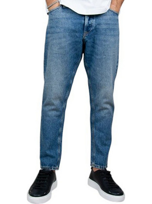 Jack & Jones Ανδρικό Τζιν Παντελόνι Κανονική Εφαρμογή Μπλε 12270644