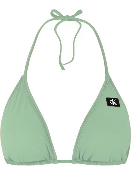 Calvin Klein Bikini Top Τριγωνάκι Πράσινο Mint KW0KW02343-L65
