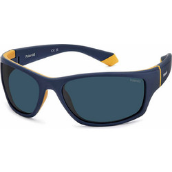 Polaroid Eyewear PLD2135/S 2FNC3 Ανδρικά Γυαλιά Ηλίου Μάσκα με Μπλε Φακό