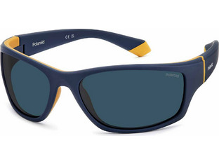Polaroid Eyewear PLD2135/S 2FNC3 Ανδρικά Γυαλιά Ηλίου Μάσκα με Μπλε Φακό